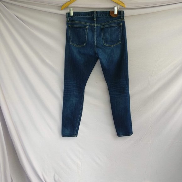 LB Selvage Brooke Skinny Distressed Jean 8w +MEASUREMENTS   MADE IN USA - Picture 8 of 10